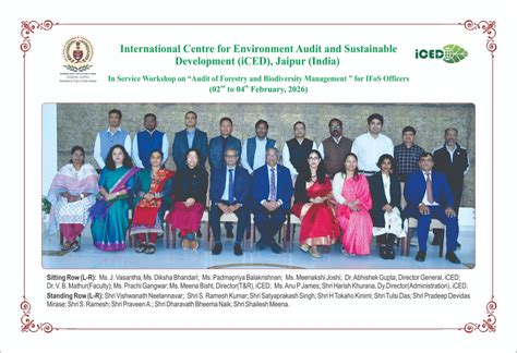 Trainings | International Centre for Environment Audit and Sustainable ...