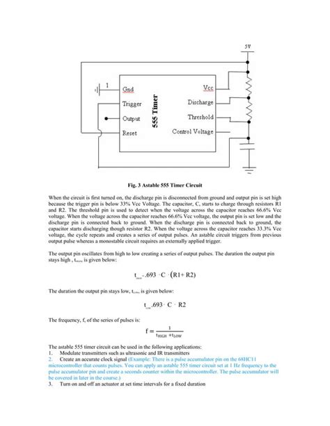 Image result for 555 Timer Tutorial