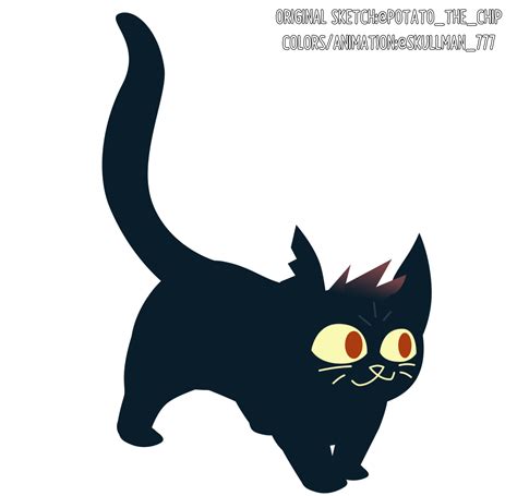 Black Cat Animated Gif