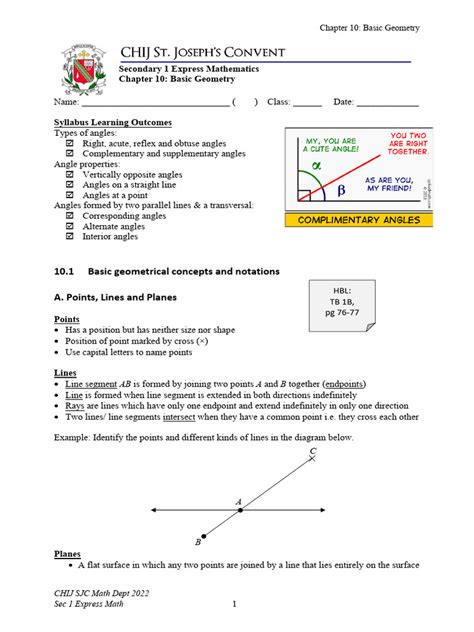 Image result for Geometry Math Notes