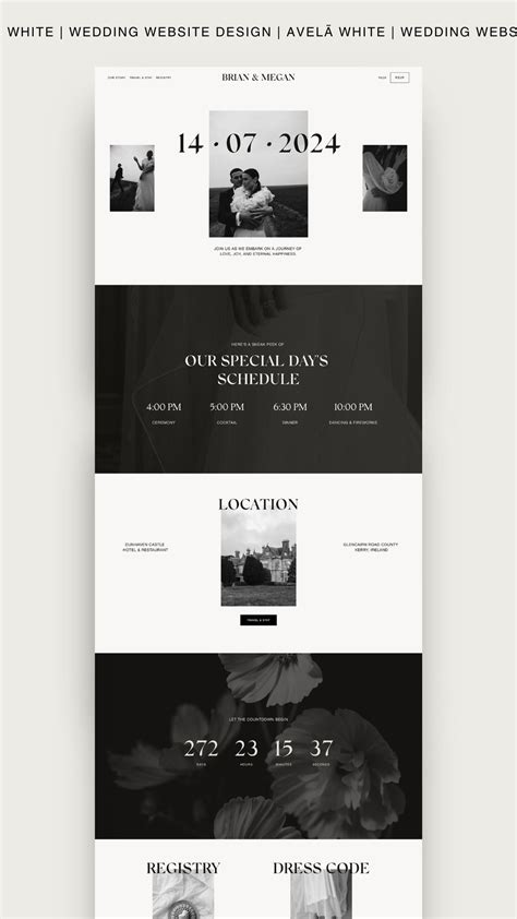 Best 12 Wedding Website Template | Kerry – Artofit