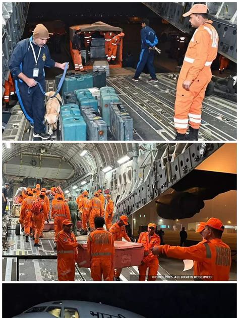 India sends NDRF for Turkey earthquake rescue operations | Times of India