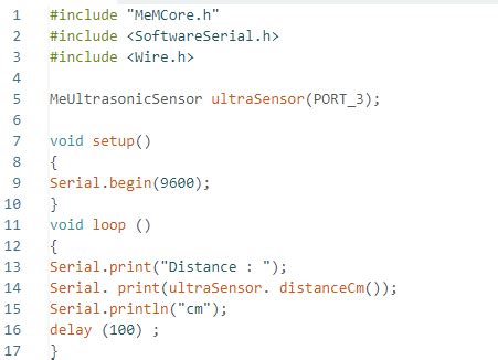Image result for Mbot Ultrasonic Sensor Tutorial