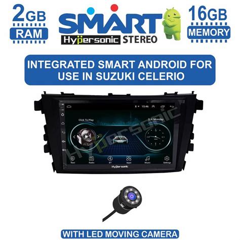 Hypersonic CAR STEREO 9’INCH DISPLAY 2 GB RAM 16 GB ROM Car Stereo ...
