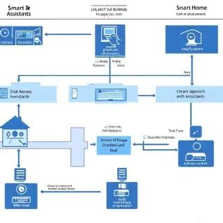 Imgi.in — Workflow diagram for working of smart home assistants