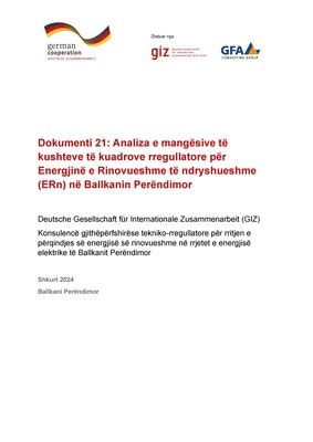Regulatory Solutions for Renewable Energy in the Western Balkans ...