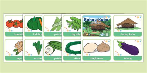 Bahay Kubo Flashcards | Kinder | Twinkl (teacher made)