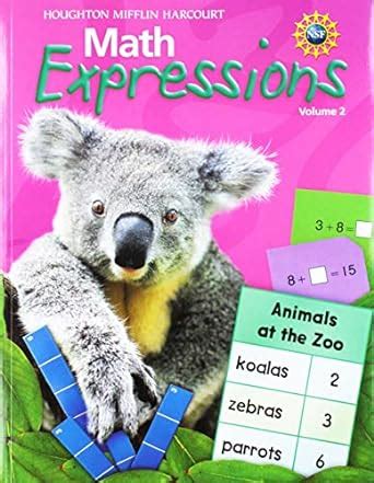 Math Expressions, Grade 1 Student Activity Book Consumable Collection ...