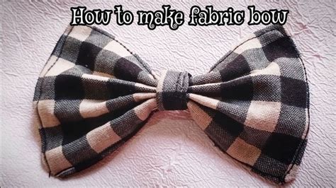 Image result for Cloth Bow Tutorial