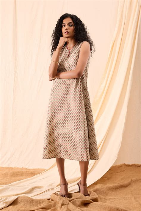 Handmade Cotton Dresses for Women | Artisan Made India - Nilam India