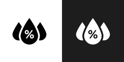 Humidity icon logo set 49440813 Vector Art at Vecteezy