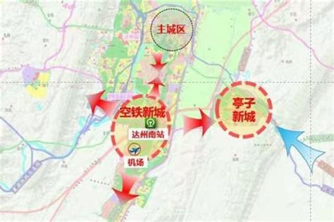 大竹县北城新区规划图,大竹县城市道路规划图,达渝大竹段规划图(第4页)_大山谷图库