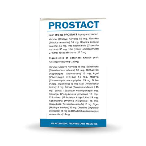 Buy Kerala Ayurveda Prostact, 100 Tablets Online : ClickOnCare.com