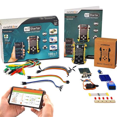 Buy Avishkaar IoT Starter Kit, 100-in-1 DIY Programmable IoT ...