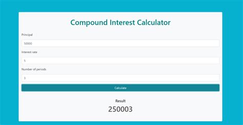 Image result for Compound Interest Formula in Code