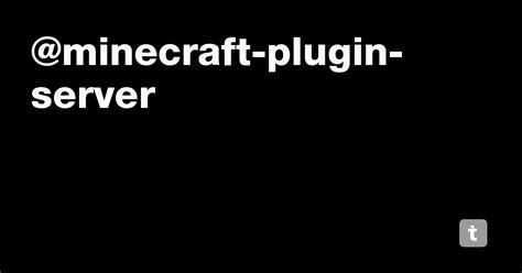 @minecraft-plugin-server — Teletype