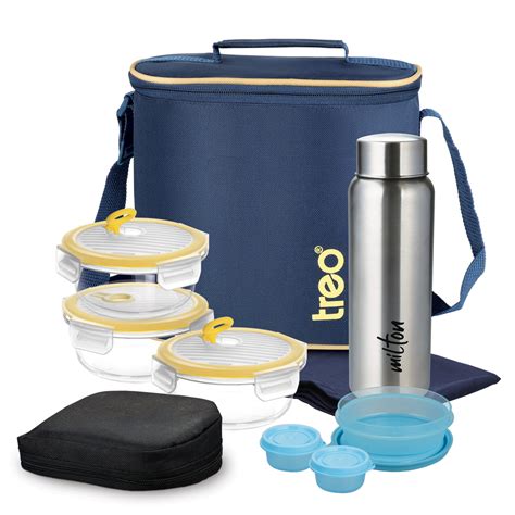 Buy Treo All Fresh Premier Glass Tiffin Online at Best Price | Milton