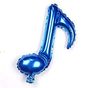 Generic Music Sign Foil Balloon Blue : Amazon.in: Toys & Games