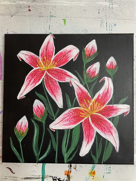 Easy Abstract Flower Painting Ideas | Best Flower Site