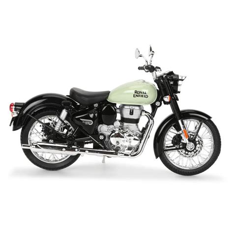 Royal Enfield Classic 350 Redditch Scale Model 1:12 Redditch (Green ...