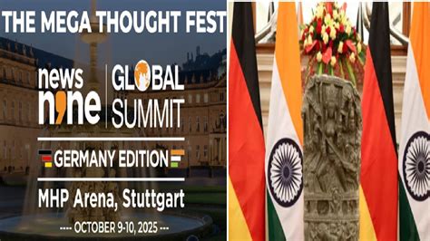 From India-Germany Startup story to New World Order, News9 Global ...