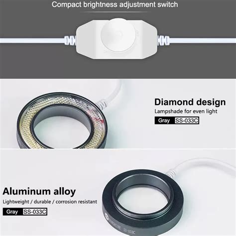 MECHANIC R16 DUSTPROOF LED RING LIGHT FOR MICROSCOPE