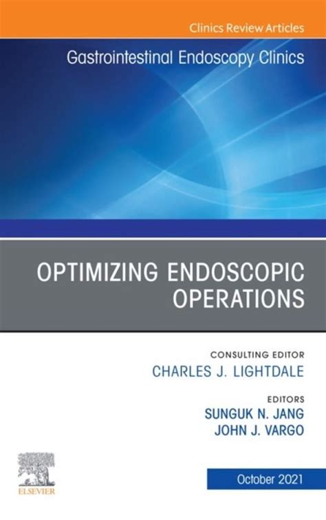 Optimizing Endoscopic Operations, An Issue of Ga: 1st edition | Edited ...