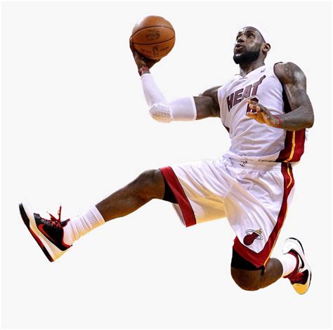 Lebron James Silhouette At - Lebron James Dunk Png , Free Transparent ...