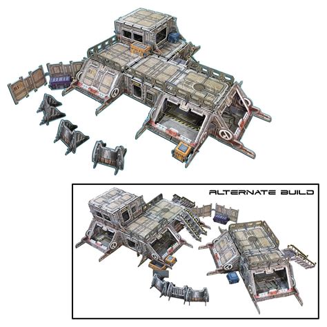 Battle Systems Sci-Fi Terrain - 28mm Modular 3D Space Terrain - Perfect ...