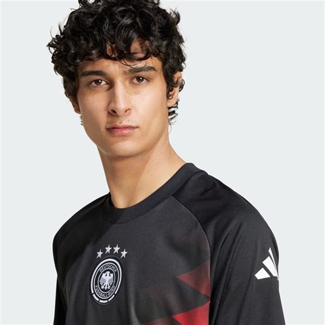 adidas Germany Pre-Match Jersey - Black | adidas India