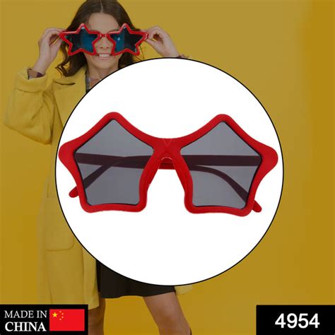 4954 Star Shape Sunglasses Cute Stars Frame (Moq - 3pc) – Amd-Deodap