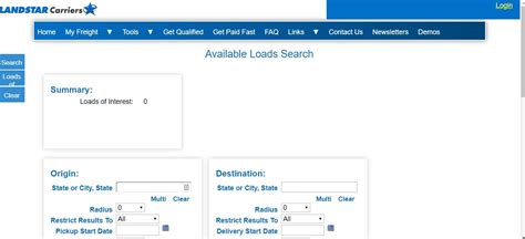 Landstar Load Board App - Benefits for Owner-Operators