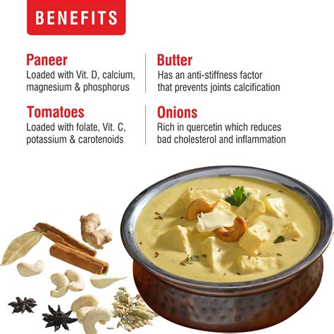 Buy Ready To Eat Shahi Paneer Online | Priya Foods