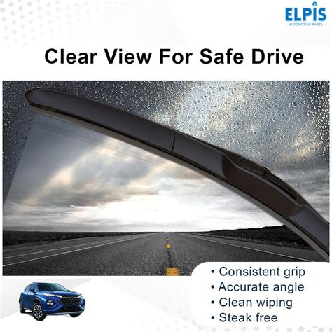 For Maruti Suzuki Baleno. ELPIS® Premium Quality Hybrid Wiper Blades,