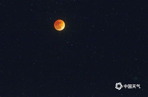 视觉盛宴！一组高清图告诉你“红月亮”有多美-图片频道
