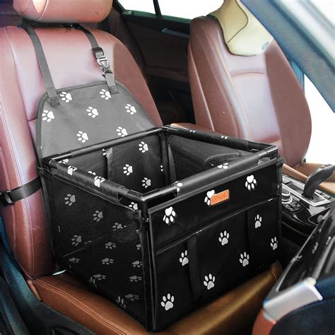 BYGD Pet Travel Car Seat, Portable, Stable, Foldable and Waterproof Pet Car Booster Seat Travel ...