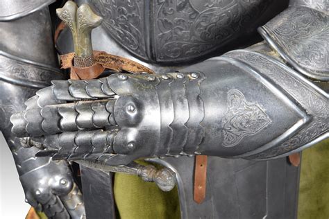 Armour or armor. Metal, leather, textile, etc. Spain, 20th century. For ...