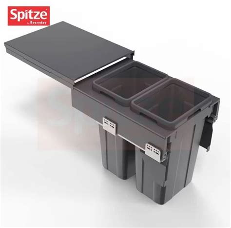 Drawer Waste Bin & Laundry Pull Outs - Compact Dual Bin & Laundry Pull ...