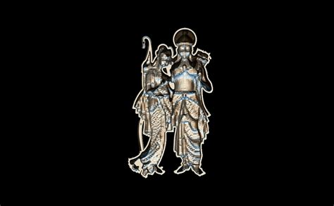 Ram Sita Standing 3D Model STL File