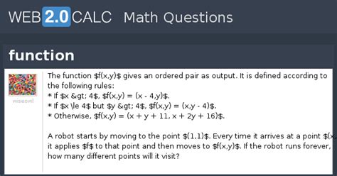 View question - function