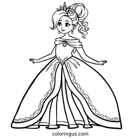 Disney Princess Coloring Pages (Free Printable PDF)