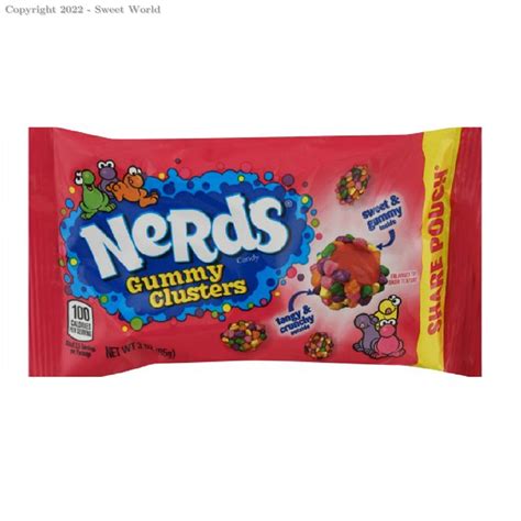 079200049058 - Nerds Gummy Clusters 3 oz share pouch