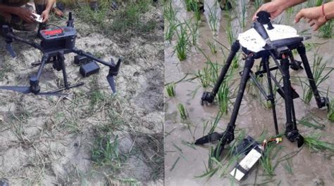 BSF & Punjab Police Recover Two Pakistani Drones Near Amritsar & Tarn ...
