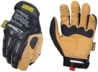 Mechanix Wear - Material4X M-Pact Gloves (Medium, Brown/Black) : Amazon ...