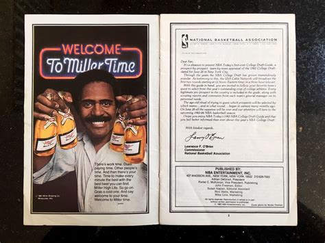 1983 NBA College Basketball Draft Guide -- b-e-collectibles : Free ...