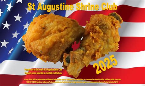 Fried Chicken Nights 2025!, 250 Brainard Rd., Saint Augustine, FL ...