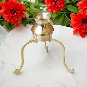 NAVRANGINI Shivling Abhishek Stand Tripai Lota Set Shiva Lingam ...