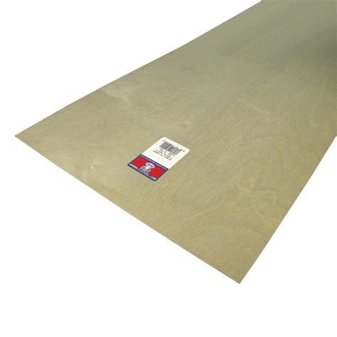 Midwest Products Co. 5240 Birch Plywood (1/64 x 12 x 24-Inch, Brown ...