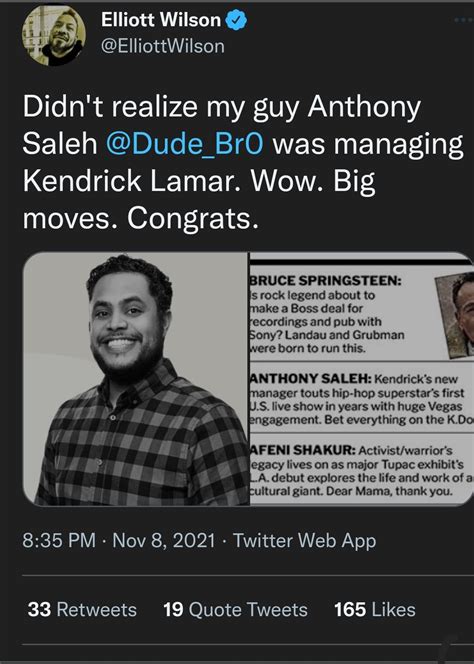 Kendrick Lamar has a new manager. Touts upcoming Vegas performance ...