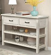 Image result for Gray Console Table with Storage